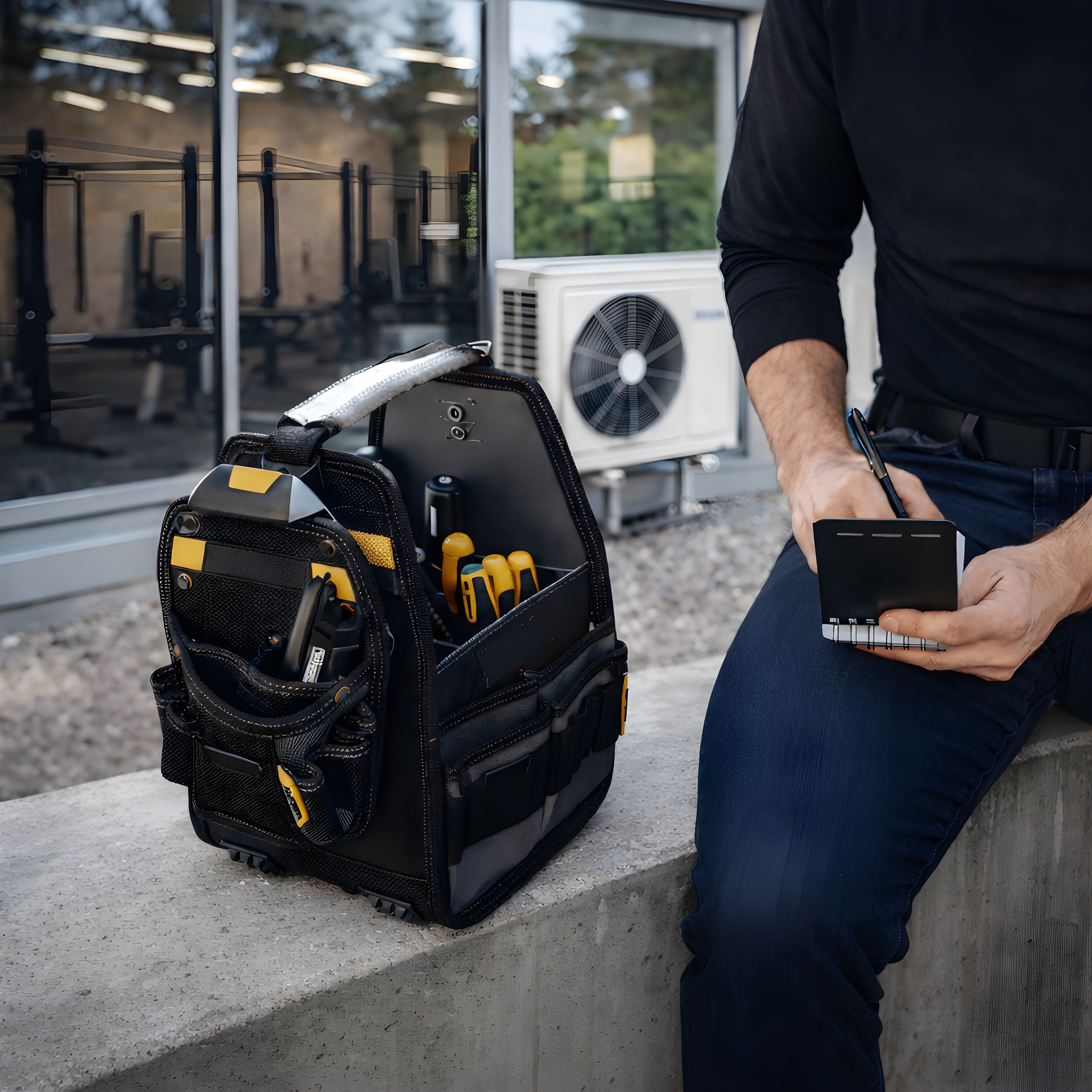 Roland, a Fit-Tech alapítója — épületgépész technikus és villanyszerelő